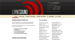 Desktop Screenshot of livingsoundsacramento.com